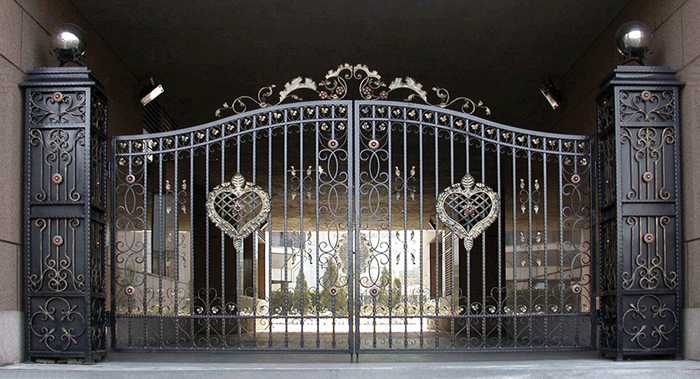 小区铁艺大门