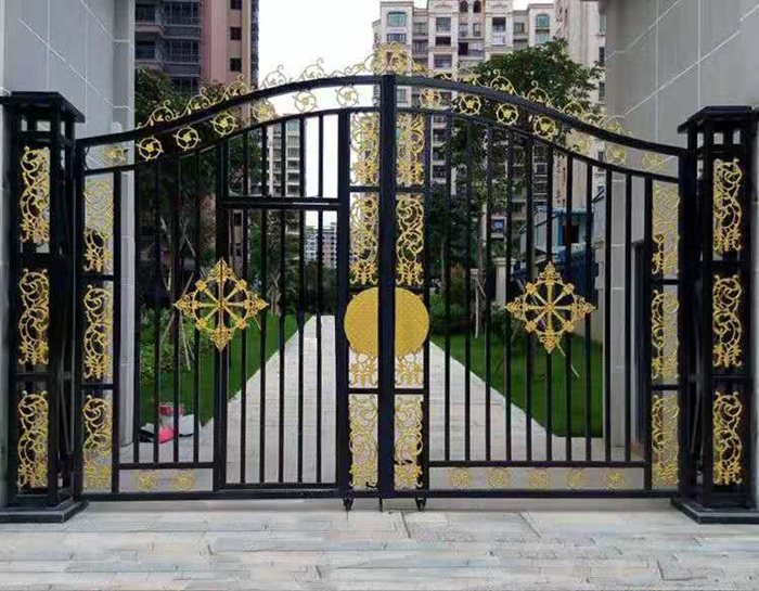 小区铁艺大门